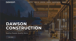 Desktop Screenshot of dawson.com